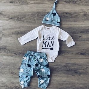 Little man matching set ♡